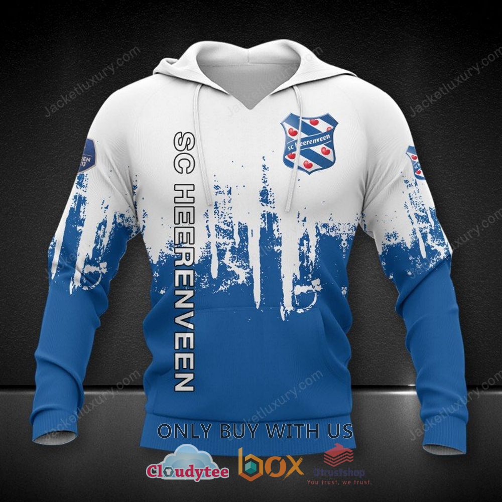 sportclub heerenveen white blue 3d hoodie shirt 1 50543