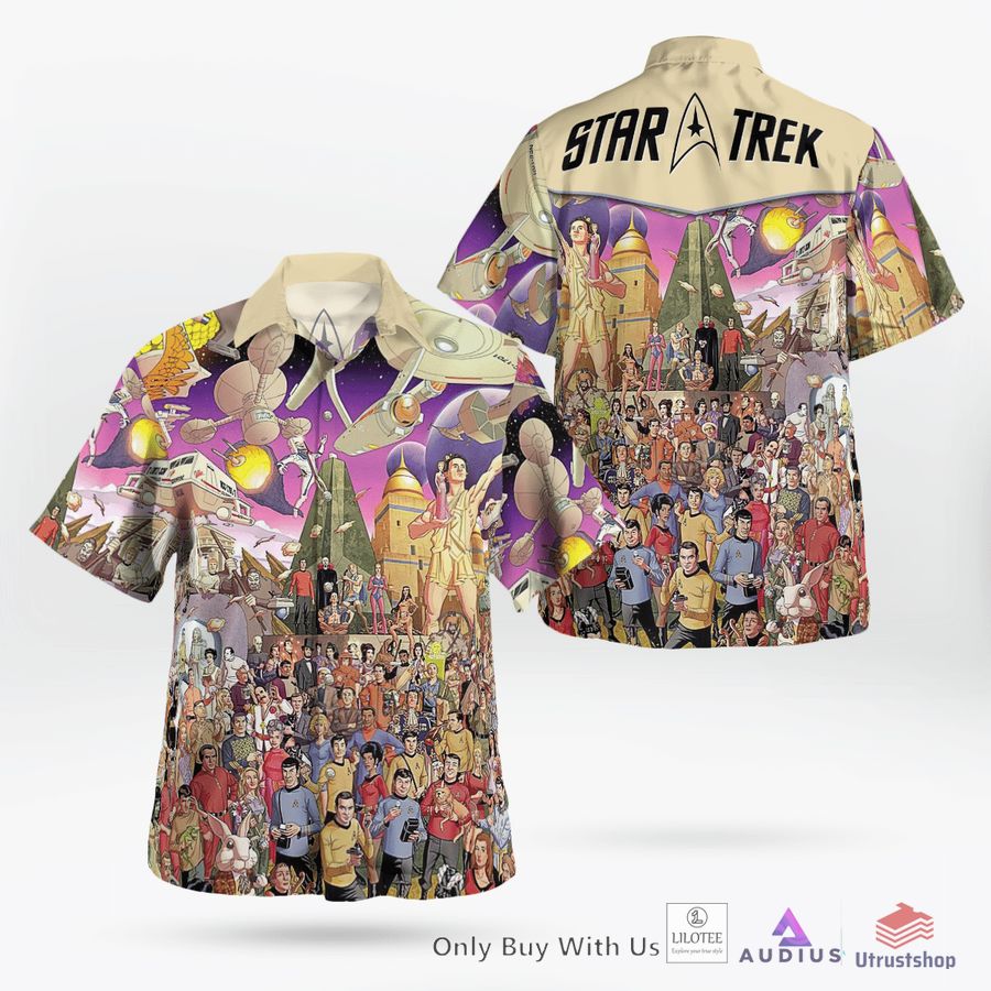 star trek anniversary comics hawaiian shirt 1 772