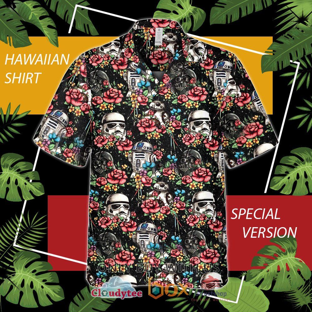star wars r2d2 and stormtrooper hawaiian shirt 1 91864