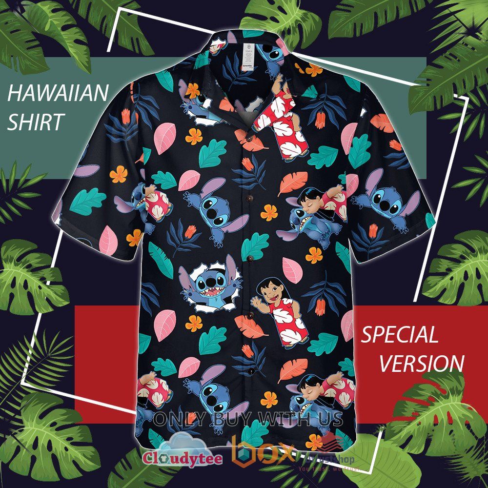 stitch and ai cute hawaiian shirt 1 30384