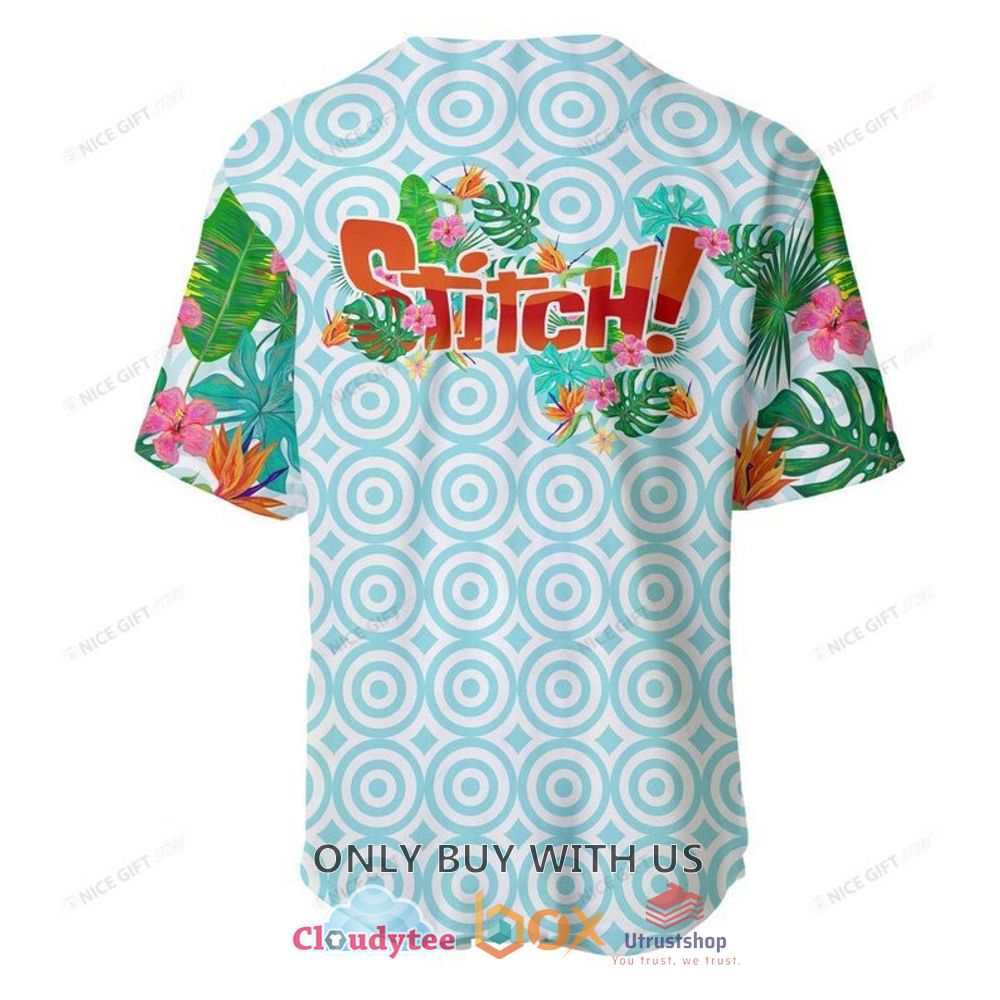 stitch flower baseball jersey shirt 2 55203