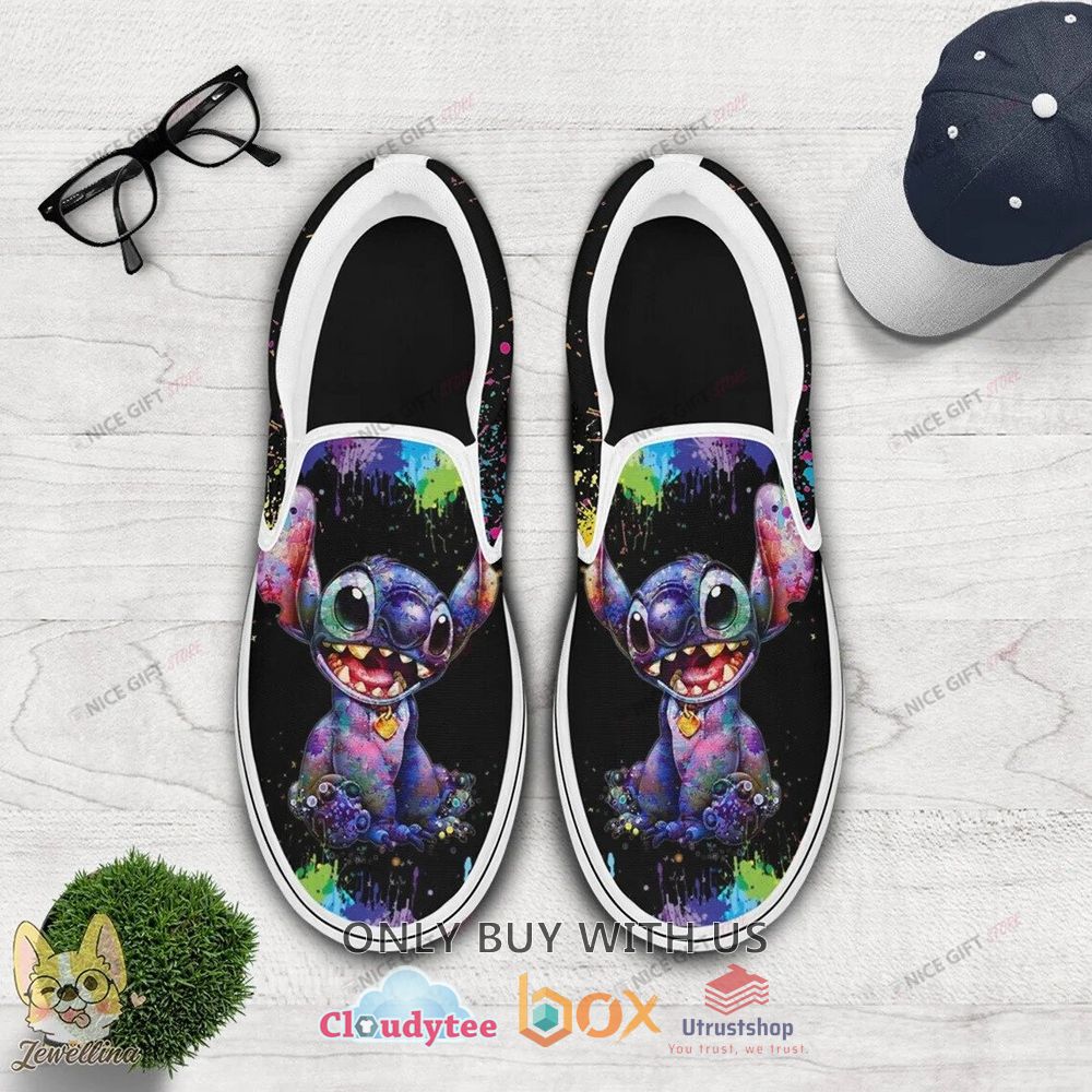 stitch galaxy color slip on shoes 1 72683