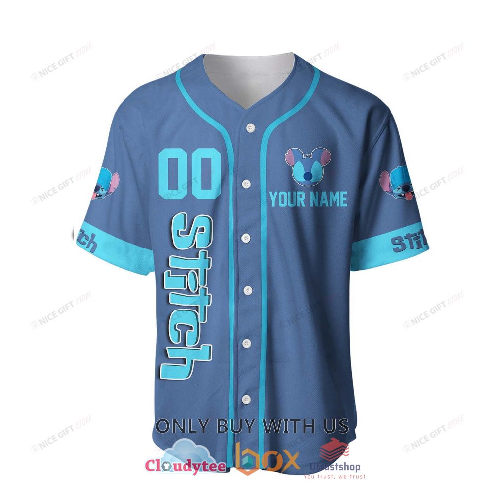 stitch personalized play baseball jersey shirt 2 62029