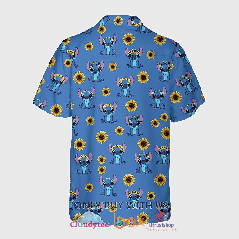 stitch sunflower hawaiian shirt 2 18372