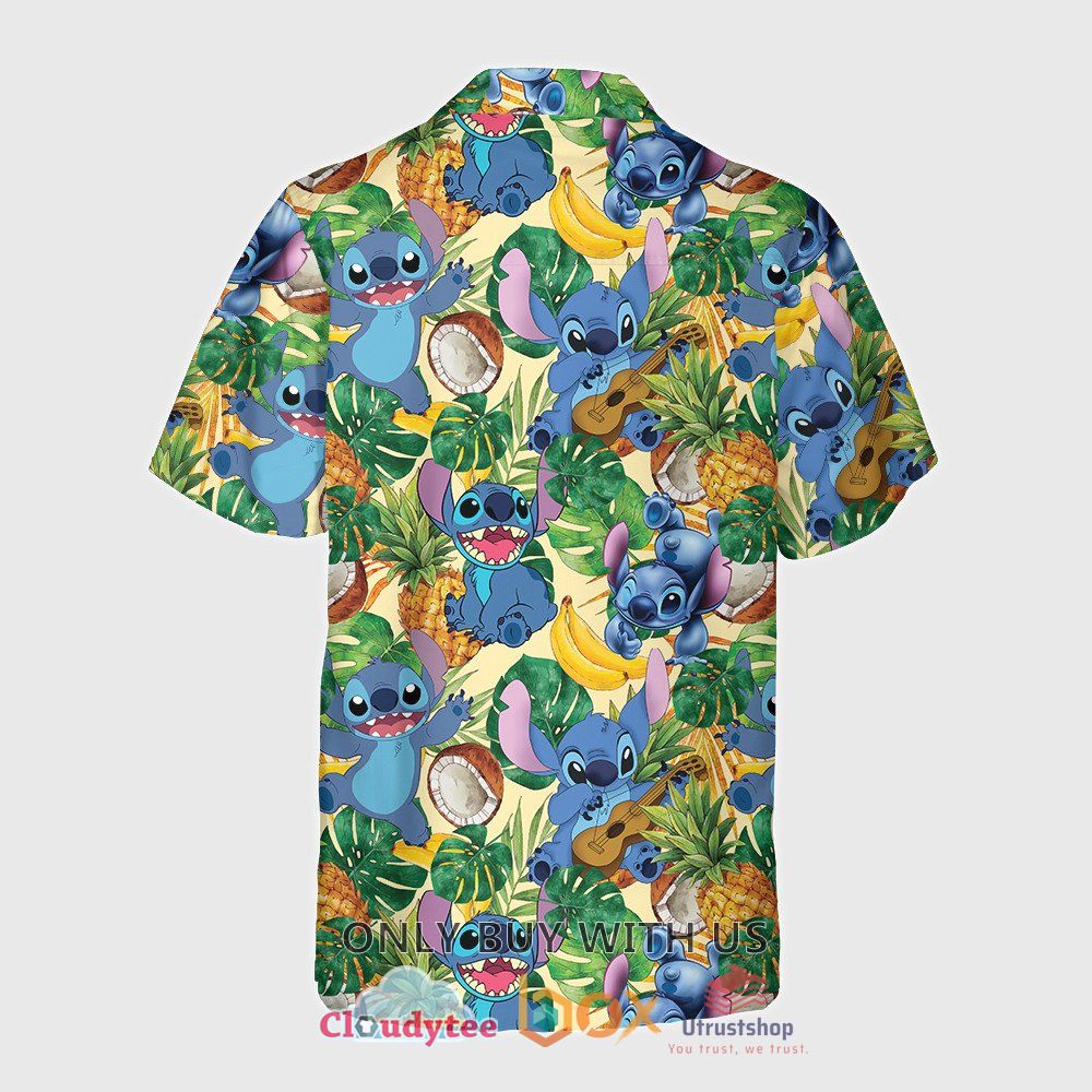 stitch ukulele pineapple hawaiian shirt 2 39960