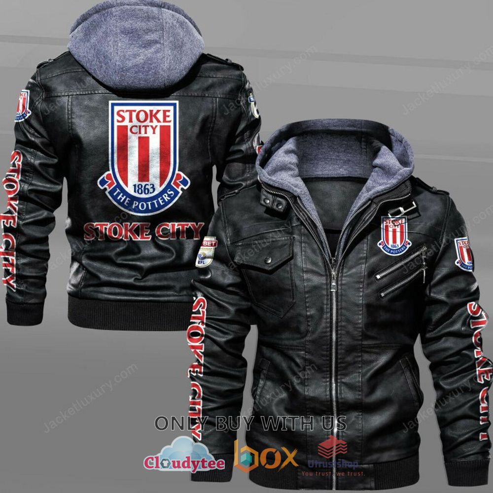 stoke city football club leather jacket 1 64079