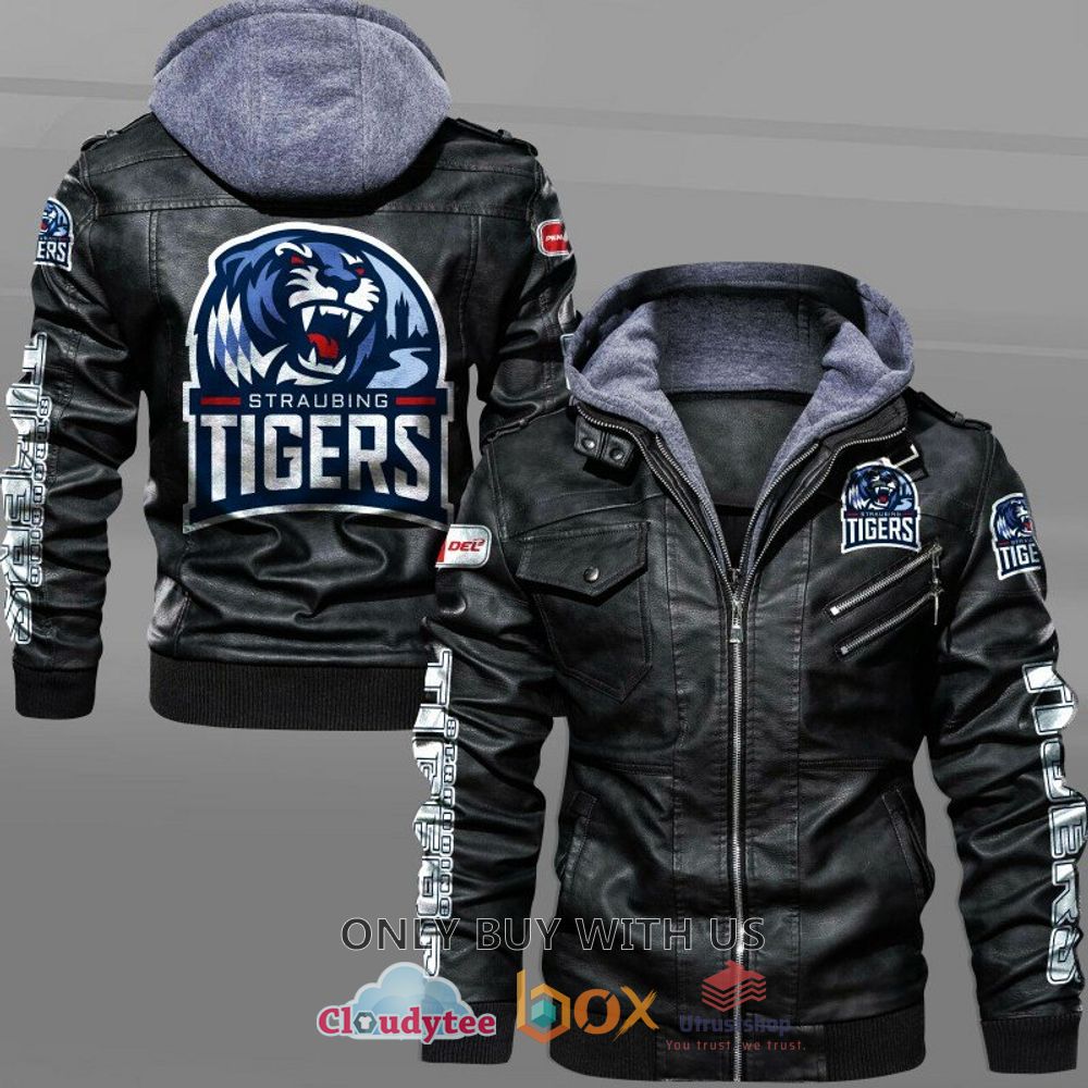 straubing tigers leather jacket 1 32763