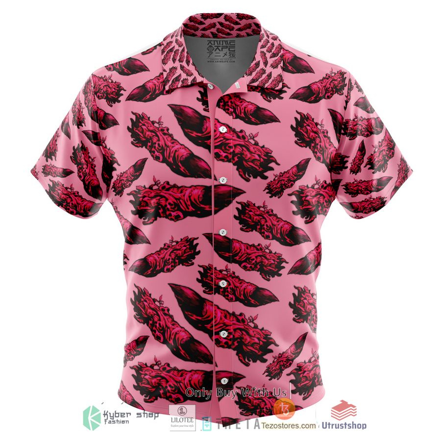 sukunas fingers jujutsu kaisen short sleeve hawaiian shirt 1 57486
