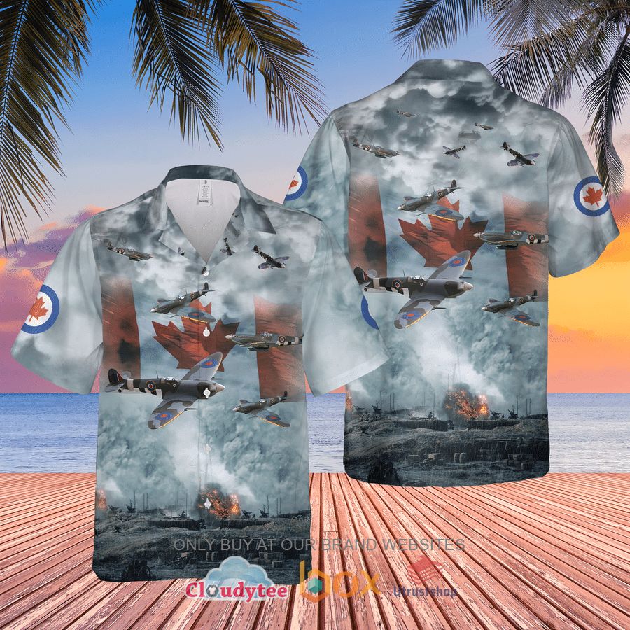 supermarine spitfire hawaiian shirt 2 92731