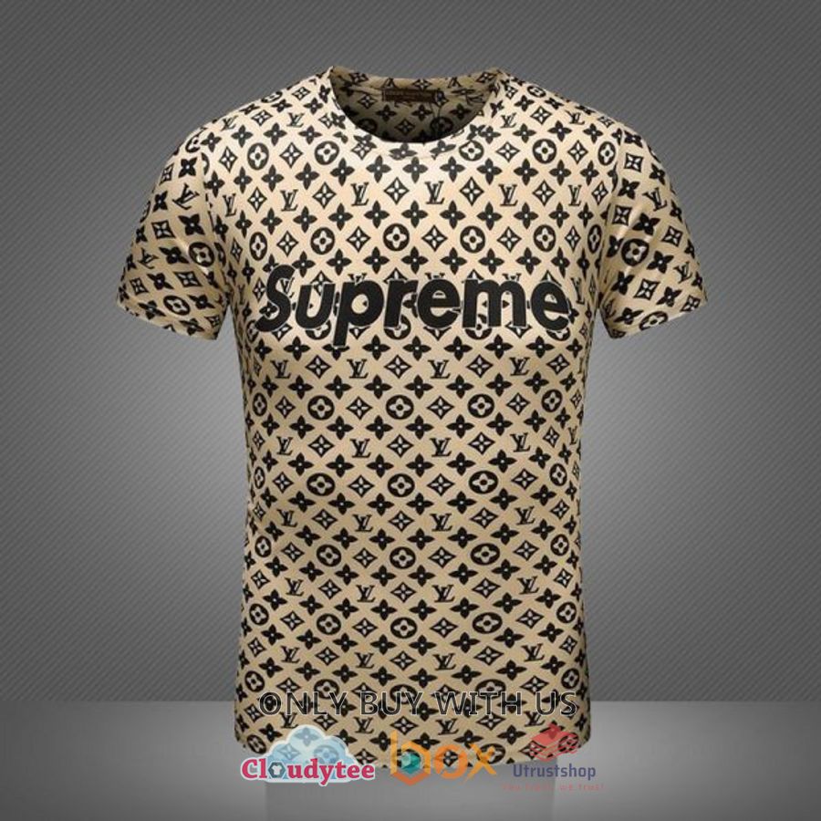 supreme louis vuitton pattern 3d t shirt 1 92723