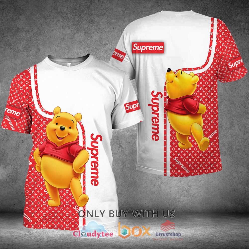 supreme louis vuitton winnie the pooh 3d t shirt 1 89942