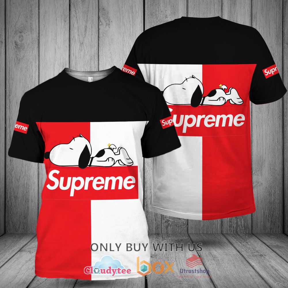 supreme snoopy 3d t shirt 1 21140