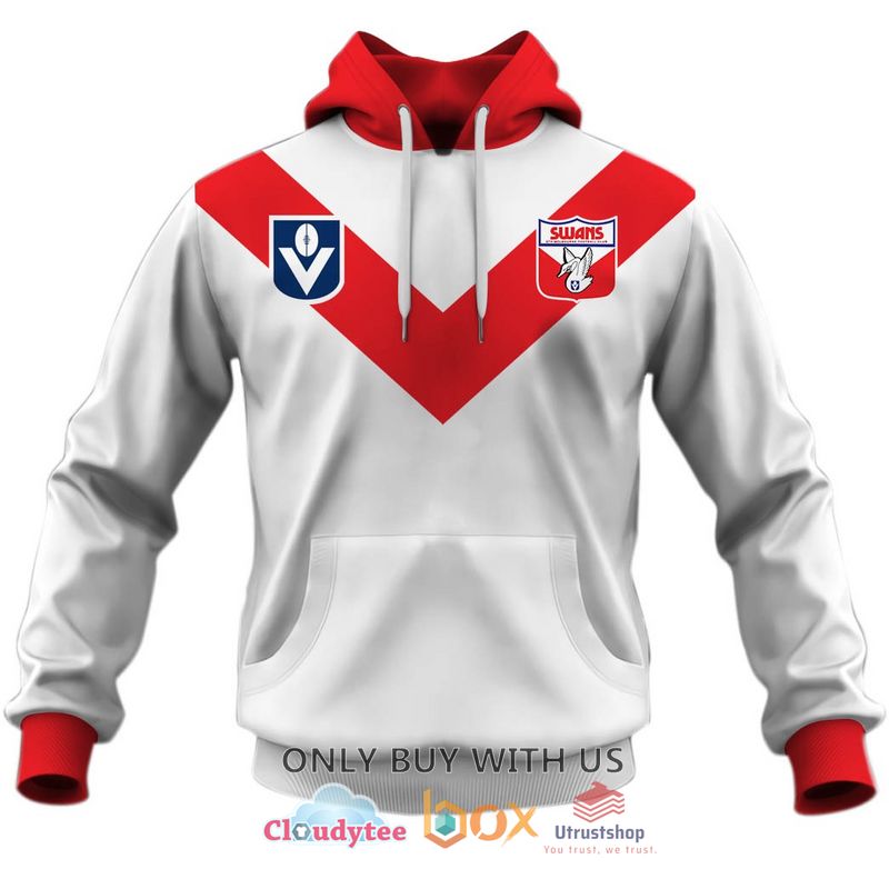 sydney swans football club personalized 3d hoodie shirt 1 62291