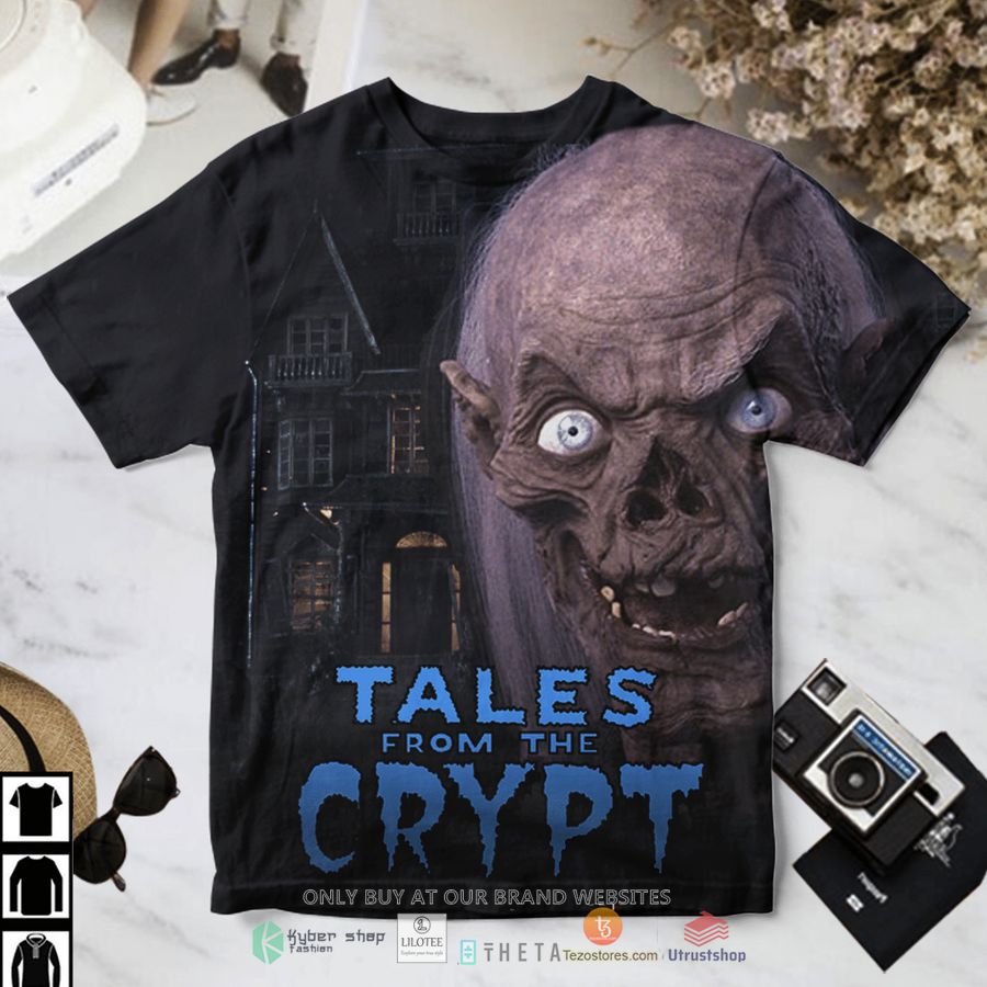 tales from the crypt face 3d all over t shirt 1 19009