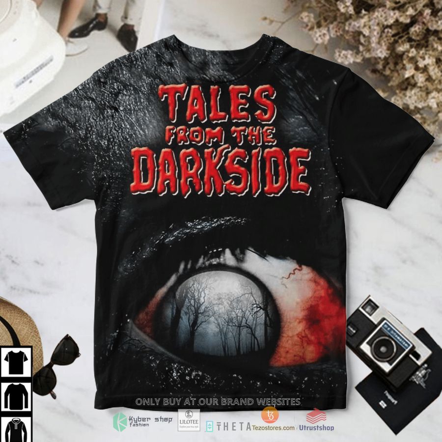 tales from the darkside blooding eyes forest t shirt 1 34309