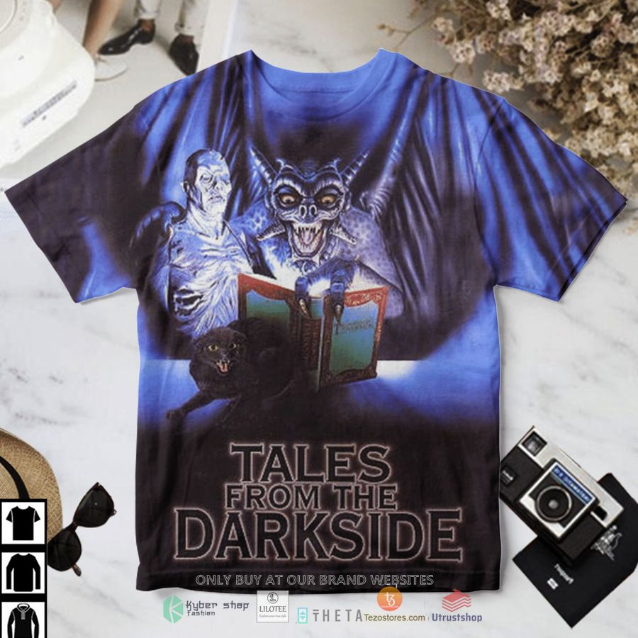 tales from the darkside evil reading book t shirt 1 86485