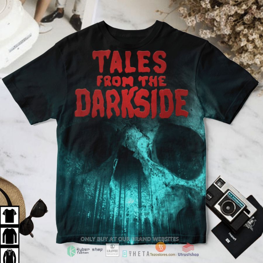tales from the darkside skull forest t shirt 1 15584