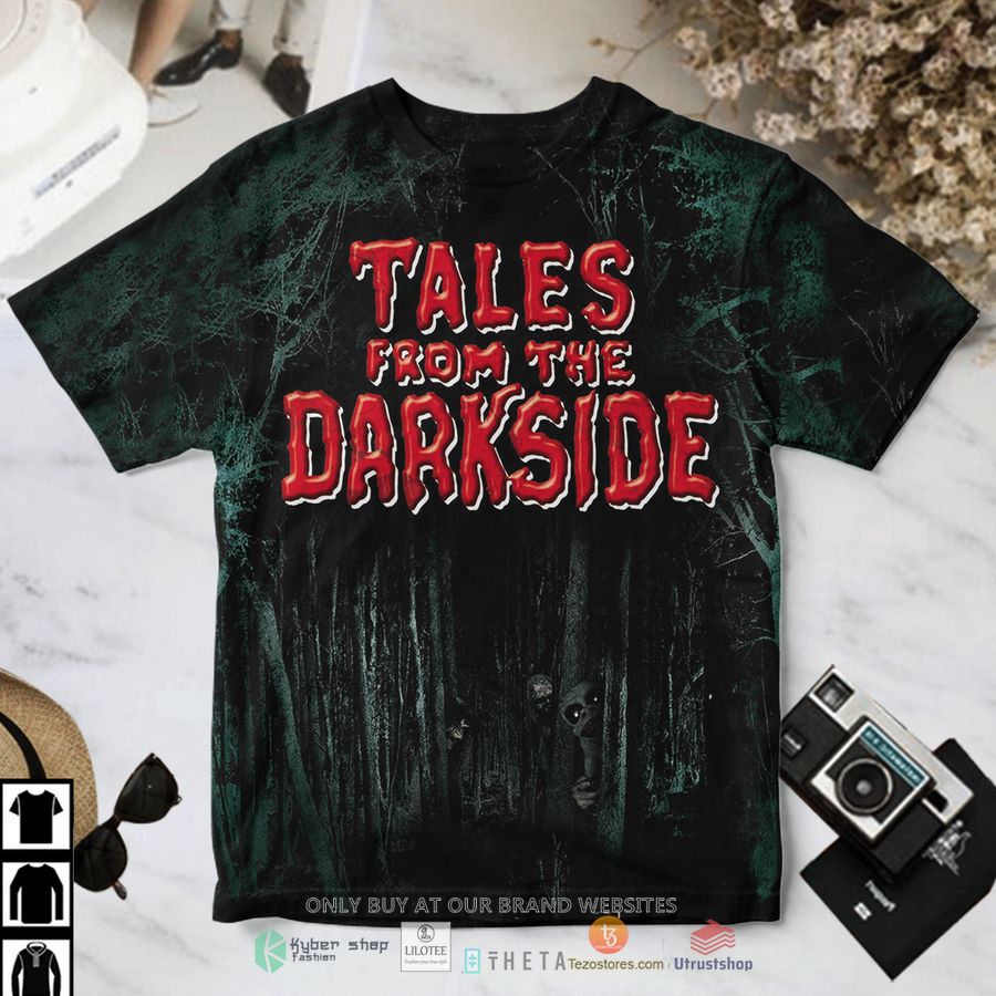tales from the darkside spooky forest t shirt 1 17807