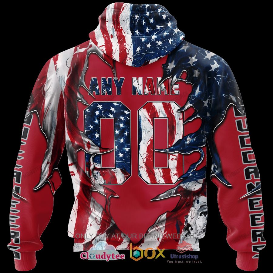 tampa bay buccaneers evil demon face us flag 3d hoodie shirt 2 40290