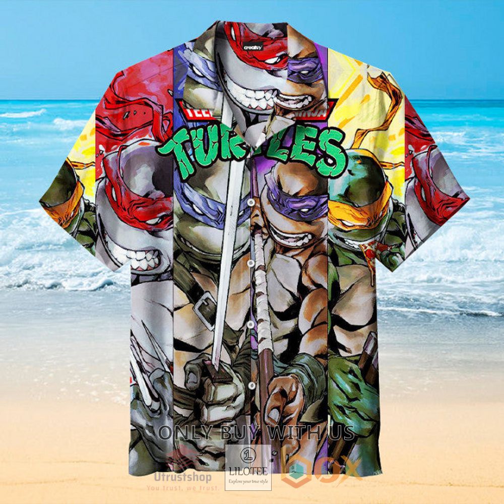teenage mutant ninja turtles hawaiian shirt 1 1267