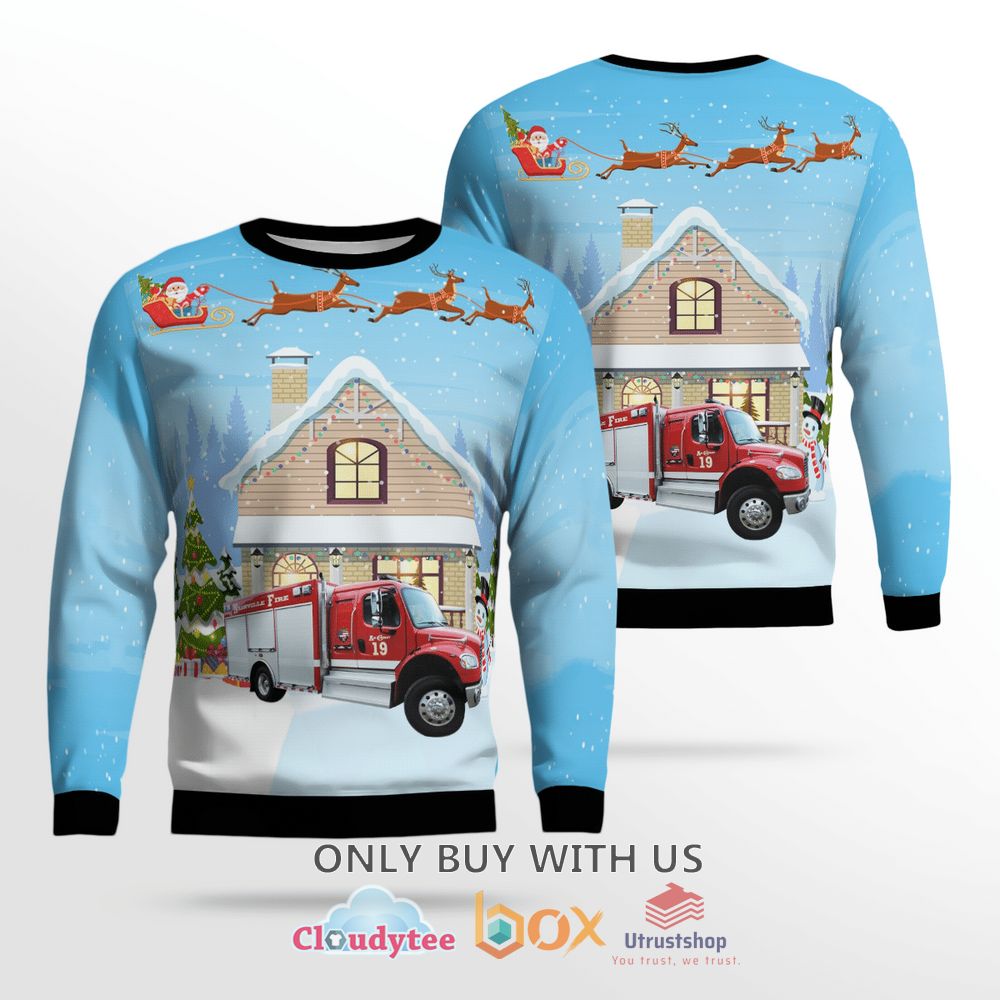 tennessee nashville fire department rescue truck sweater 1 51813