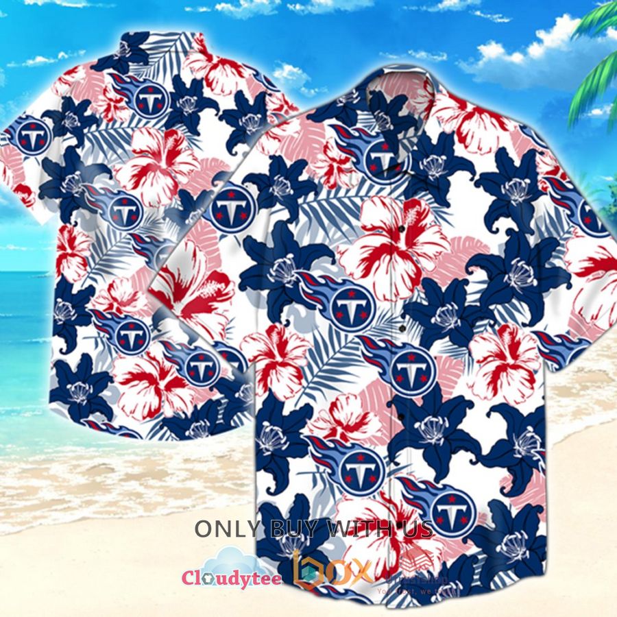tennessee titans hibiscus flower hawaiian shirt 1 97539