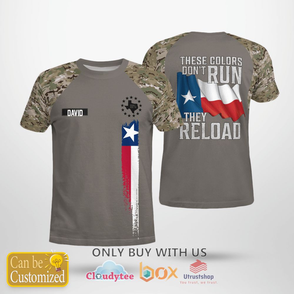 texas flag custom name t shirt 1 53394