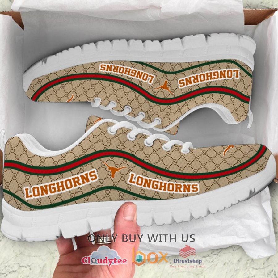 texas longhorns gucci sneakers shoes 2 8392