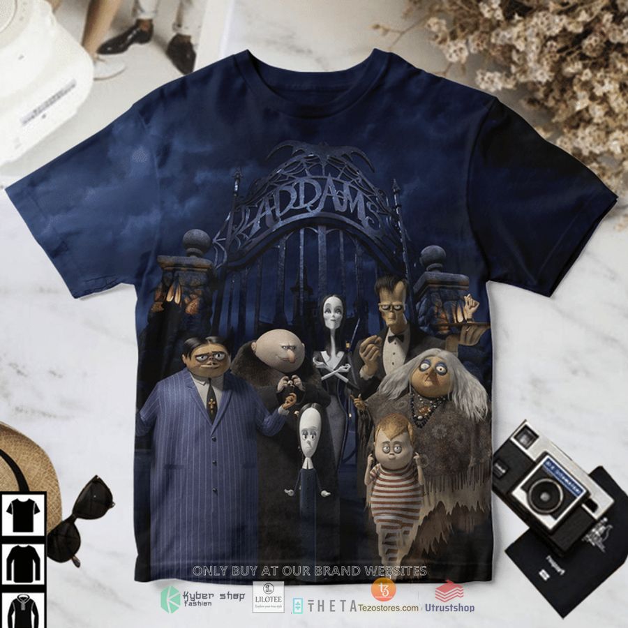 the addams family dark blue t shirt 1 19271