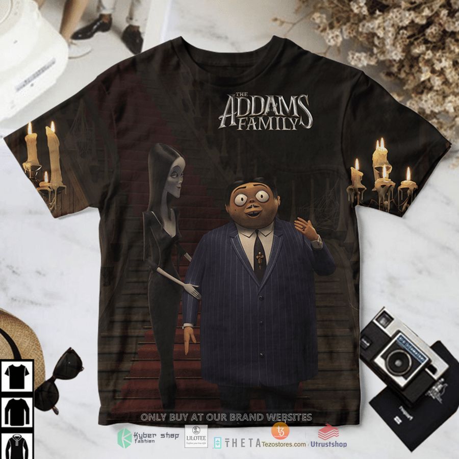 the addams family gomez morticia t shirt 1 40582