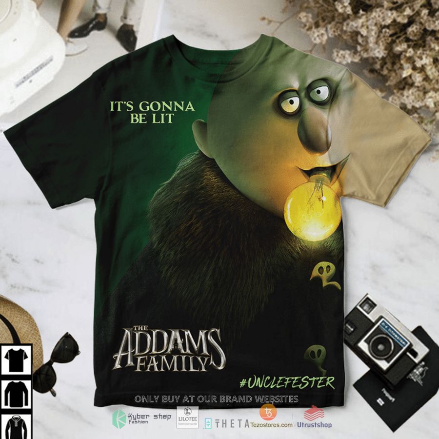 the addams family unclefester its gonna be lit t shirt 1 74143