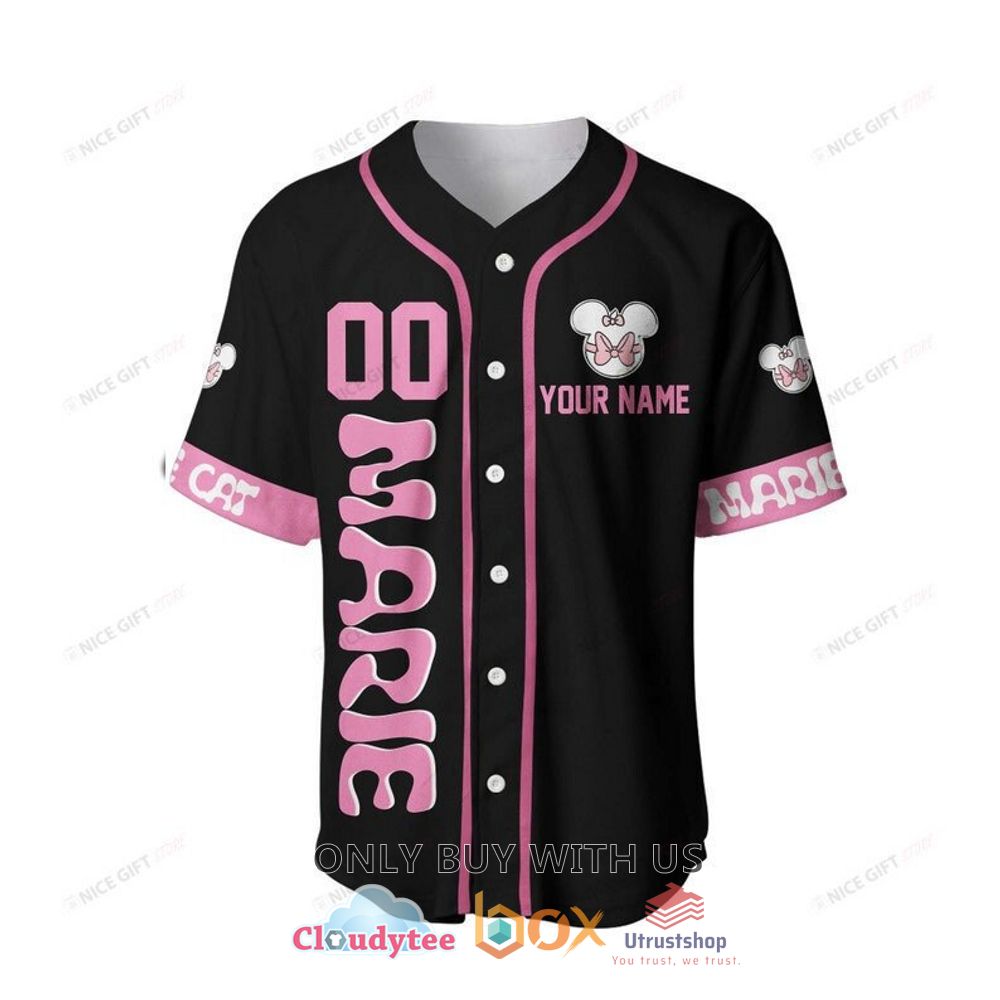 the aristocats marie cartoon personalized baseball jersey shirt 2 93697