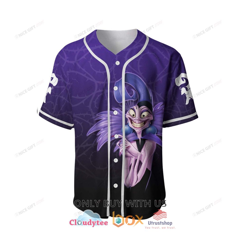 the emperor s new groove yzma baseball jersey shirt 2 64437