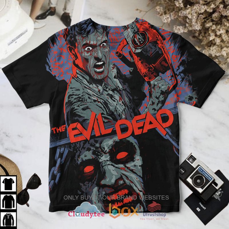 the evil dead horror movie black color t shirt 1 58675