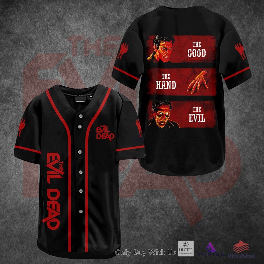 the good the hand the evil horror movie baseball jersey 1 69129