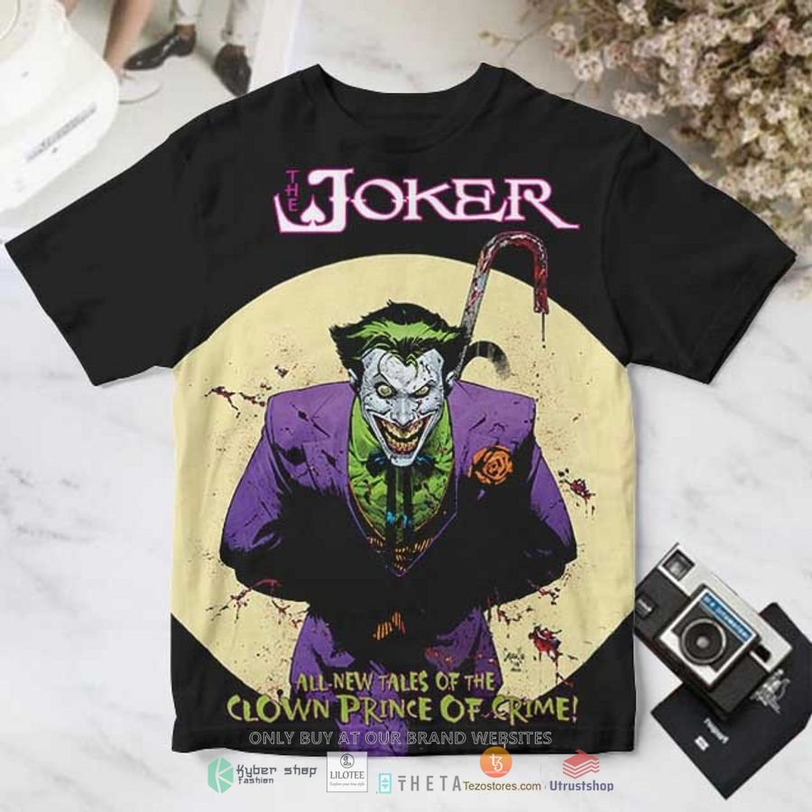 the joker the clown prince of crime t shirt 1 45201