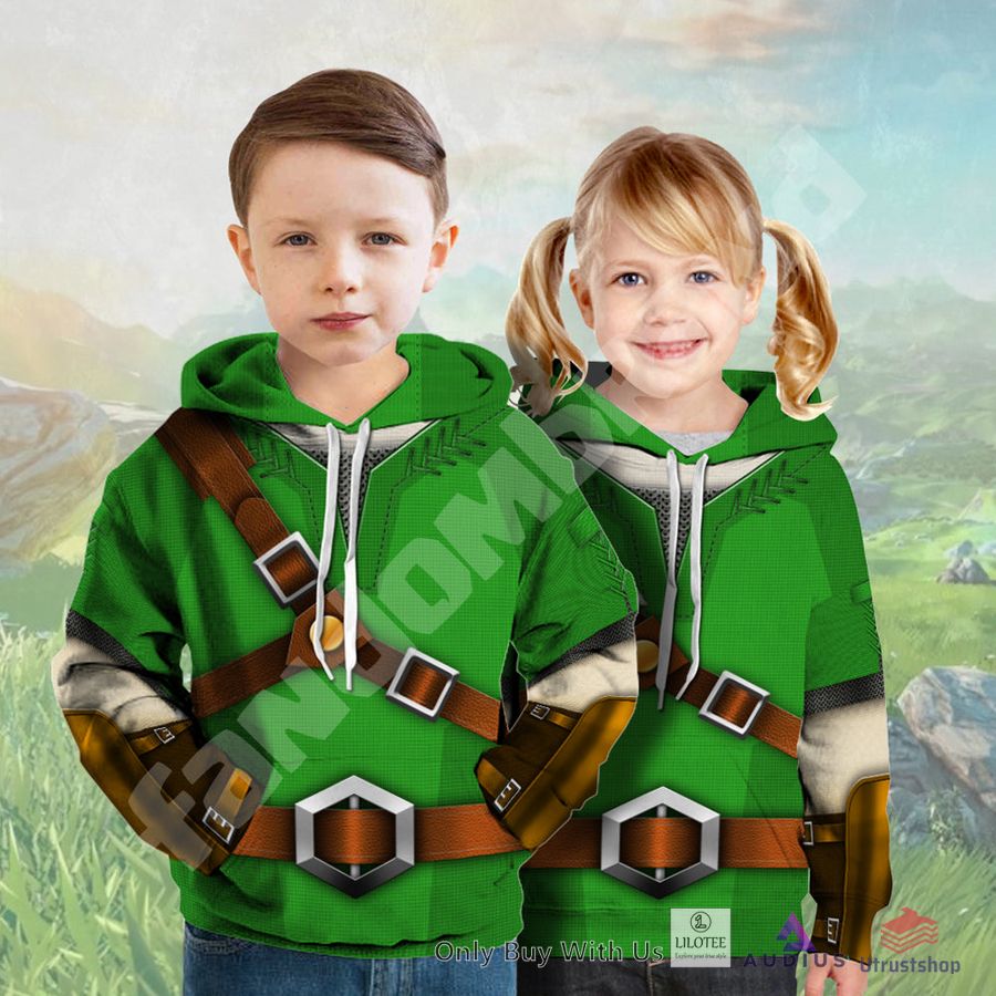 the legend of zelda link green 3d hoodie 2 47595