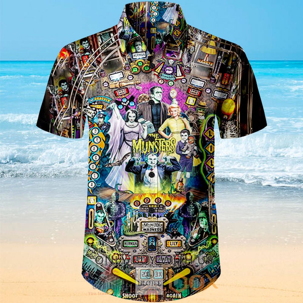 the munsters pinball hawaiian shirt 1 12627