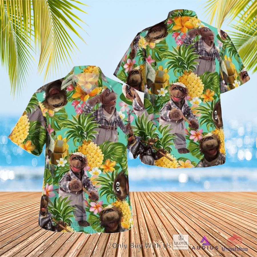 the muppet beauregard pineapple hawaiian shirt 1 70885