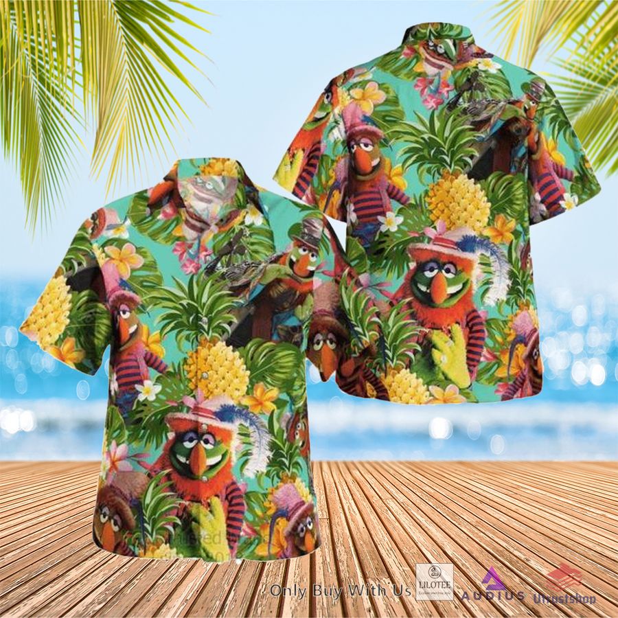 the muppet dr teeth pineapple hawaiian shirt 1 13797