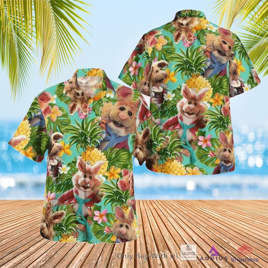 the muppet show bean bunny pineapple hawaiian shirt 1 32617