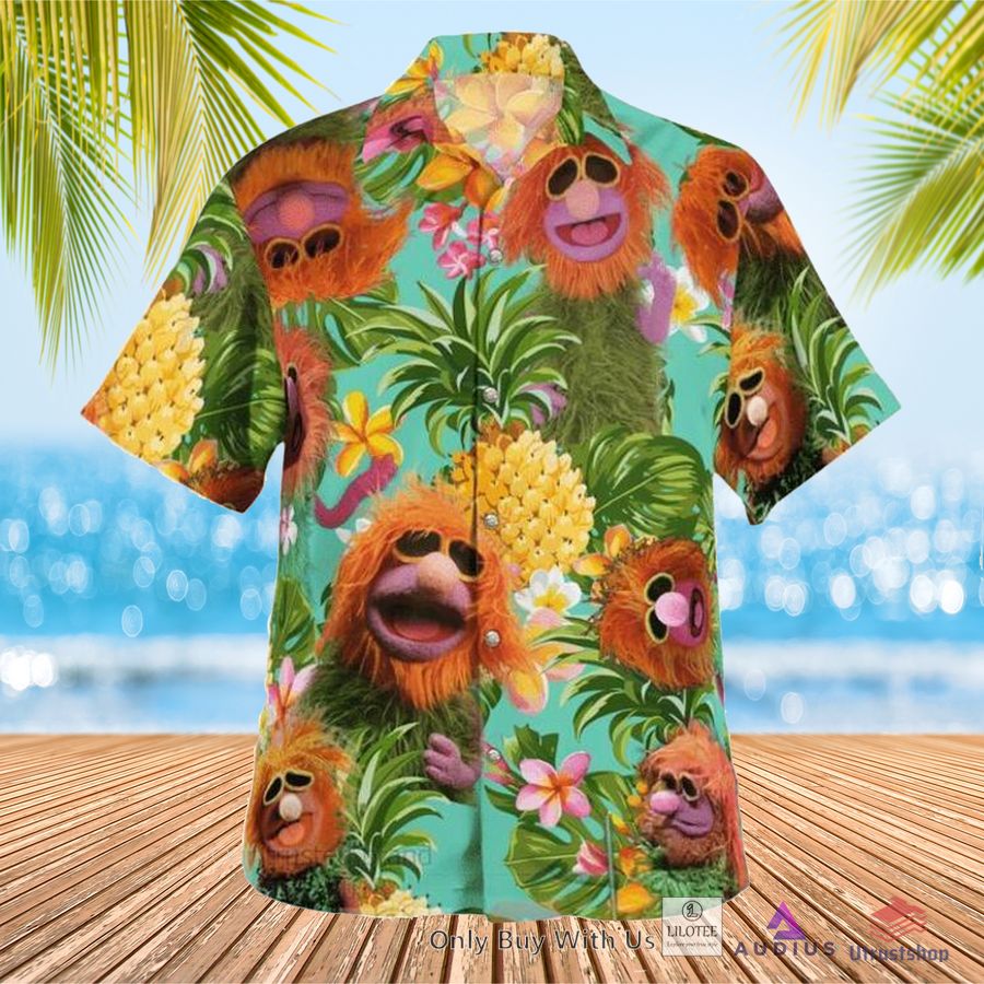 the muppet show floyd pepper pineapple hawaiian shirt 1 81695