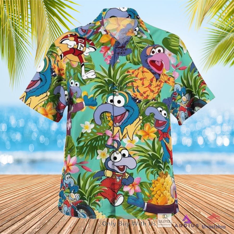 the muppet show gonzo the great hawaiian shirt 1 69868