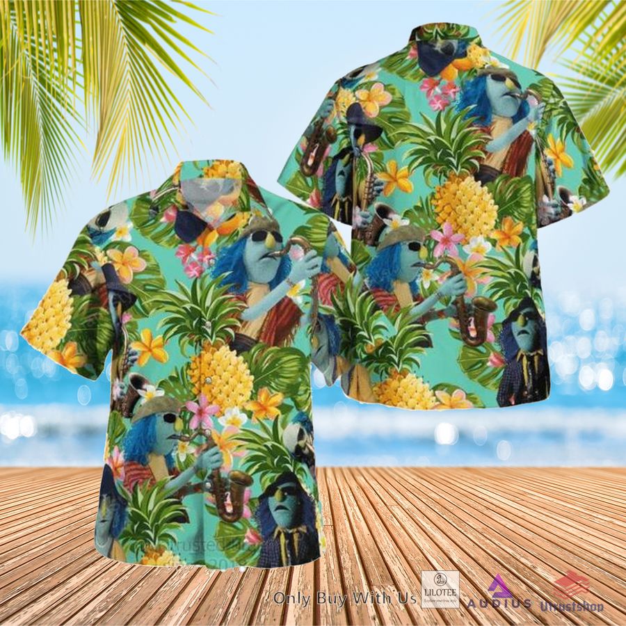 the muppet show zoot pineapple hawaiian shirt 1 75283
