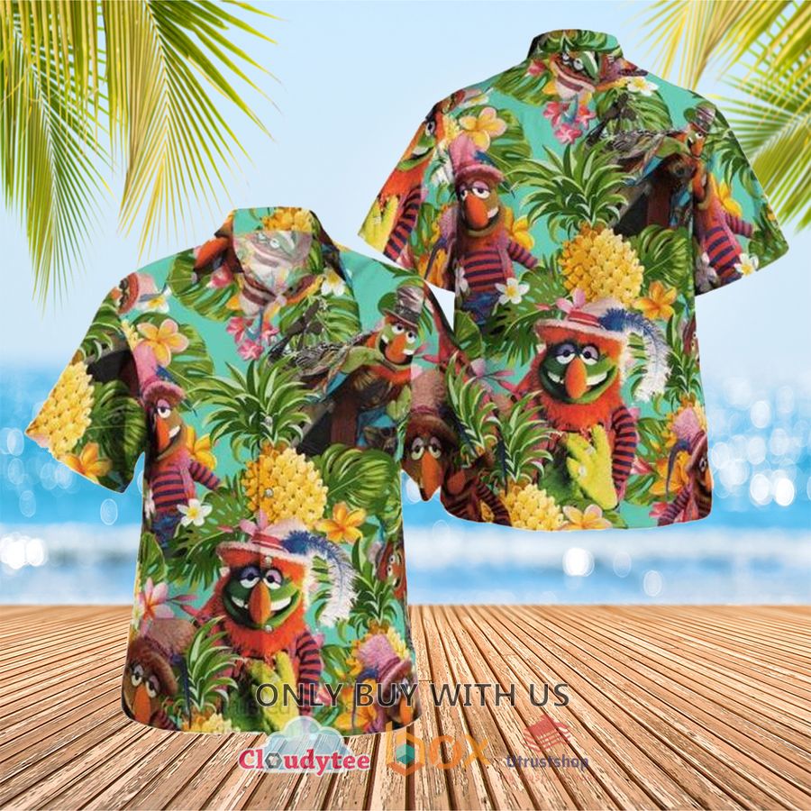 the muppets dr teeth pineapple hawaiian shirt 1 75361
