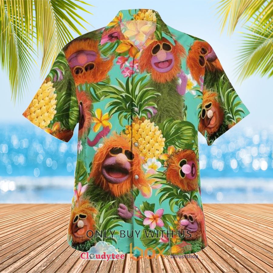 the muppets floyd pepper pineapple hawaiian shirt 1 17133