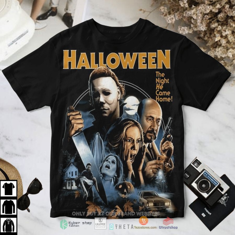 the night he came home halloween michael myers t shirt 1 24127