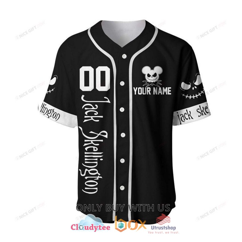 the nightmare before christmas jack skellington personalized baseball jersey shirt 2 57681