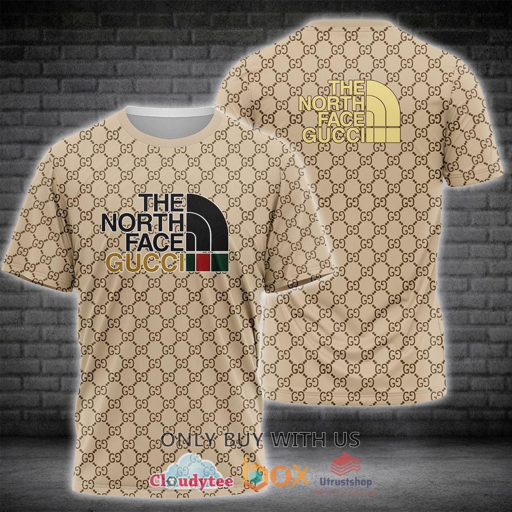 the north face gucci 3d t shirt 1 48997