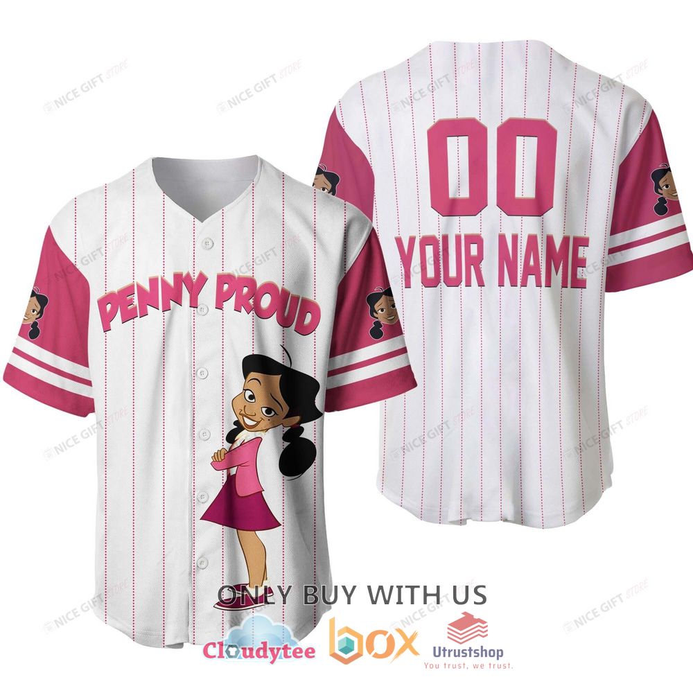 the proud family penny proud personalized baseball jersey shirt 1 18918